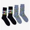 Budget 💯 Disney DuckTales Trio Crew 🧦 Socks 2 Pair 🤩