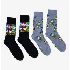 Budget 💯 Disney DuckTales Trio Crew 🧦 Socks 2 Pair 🤩