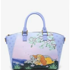 Promo ๐ Loungefly Disney Lady And The Tramp Sunset Satchel Bag โค๏ธ