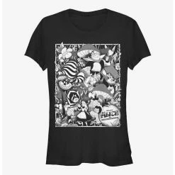 Best Sale 🧨 Disney Alice In Wonderland Alice Poster 👧 Girls T-Shirt 👏