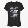 New 💯 Disney The Aristocats Crazy Cat Lady 👧 Girls T-Shirt ⌛