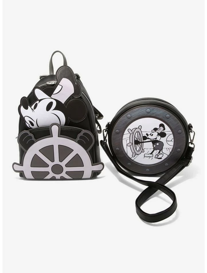 Promo 🛒 Loungefly Disney Steamboat Willie Mini 🎒 Backpack ❤️ - Image 4