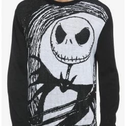 Discount 🔔 The Nightmare Before 🎅 Christmas Jack Intarsia Sweater 🔔