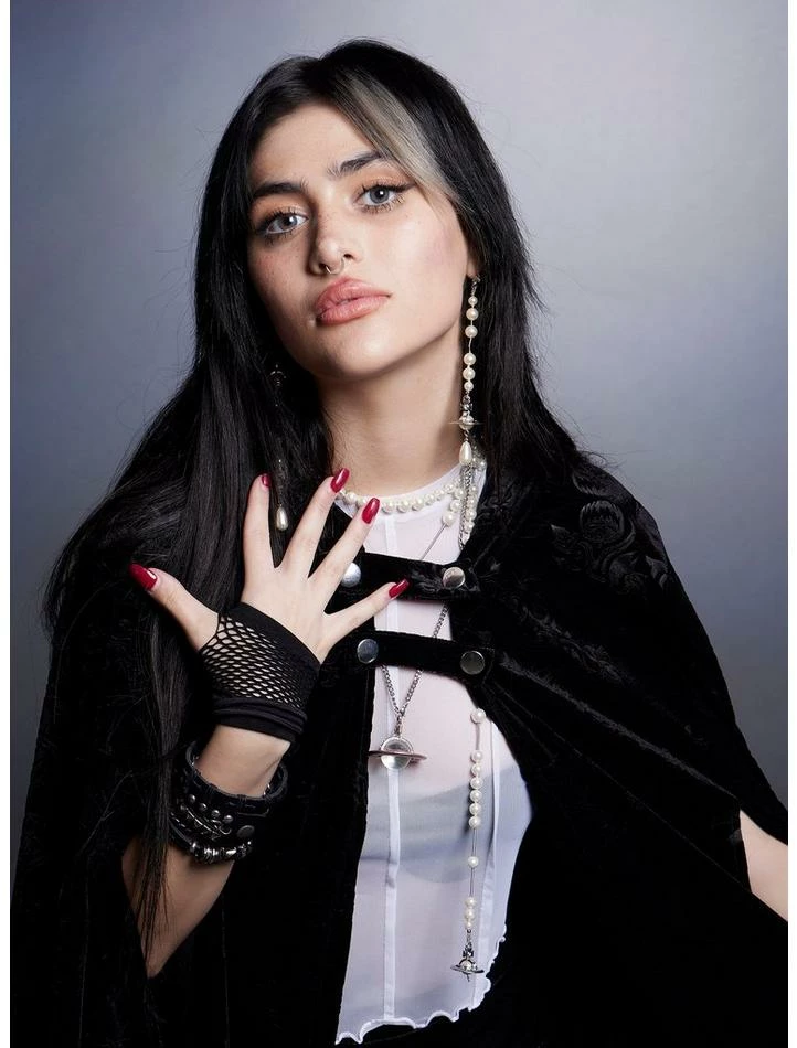 Flash Sale ๐ฅ The Nightmare Before ๐ Christmas Jack Velvet ๐ง Girls Hooded Cape ๐ - Image 4