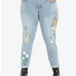 Budget 🤩 Disney Bambi & Thumper Mom 👖 Jeans Plus Size 🤩