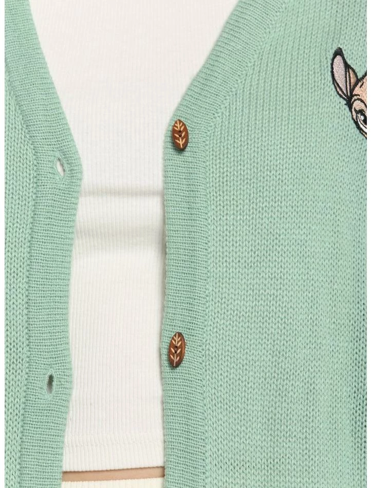 Cheapest π Disney Bambi Embroidered π§ Girls Cardigan π - Image 6