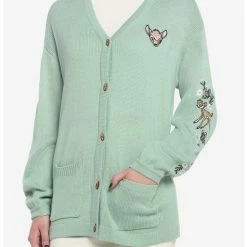 Cheapest 🎉 Disney Bambi Embroidered 👧 Girls Cardigan 🎉