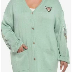 Promo ๐ Disney Bambi Embroidered ๐ง Girls Cardigan Plus Size ๐