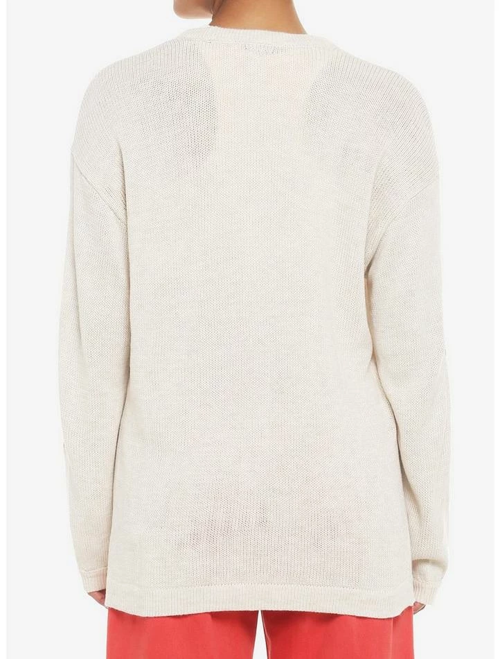 Coupon 😍 Disney Winnie The Pooh Embroidered Oversized 👧 Girls Cardigan 😉 - Image 3