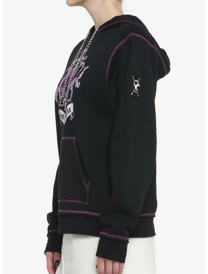 Buy ๐งจ Disney Villains Snow White And The Seven Dwarfs Just One Bite ๐ง Girls Hoodie ๐ - Image 5