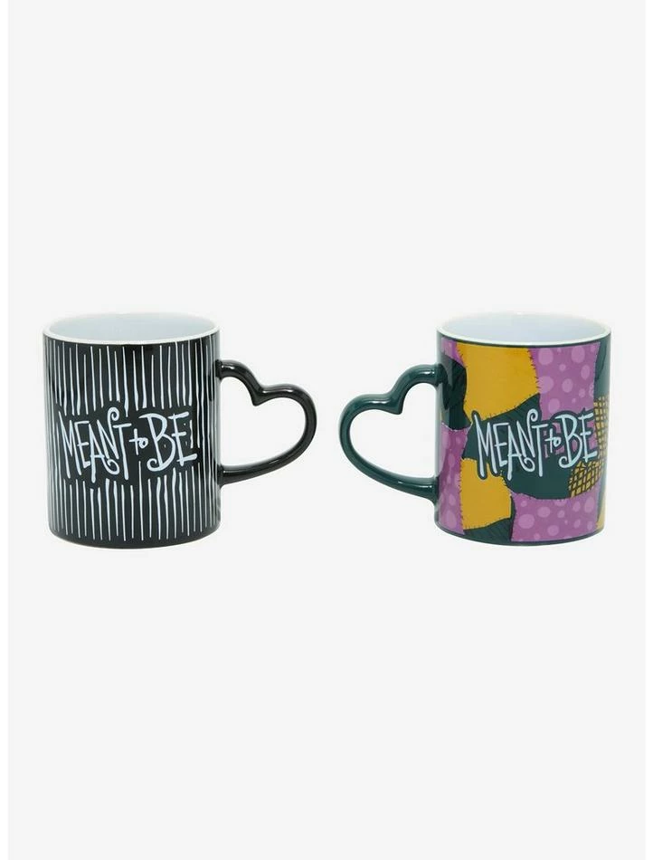Discount 😉 The Nightmare Before ❄ Christmas Jack & Sally Mug Set 🤩 - Image 2