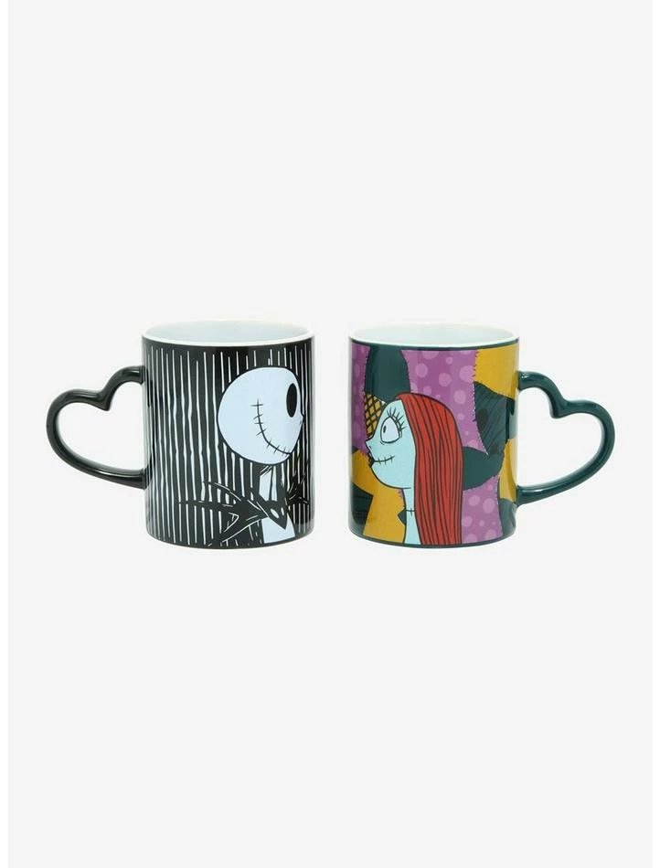 Discount 😉 The Nightmare Before ❄ Christmas Jack & Sally Mug Set 🤩