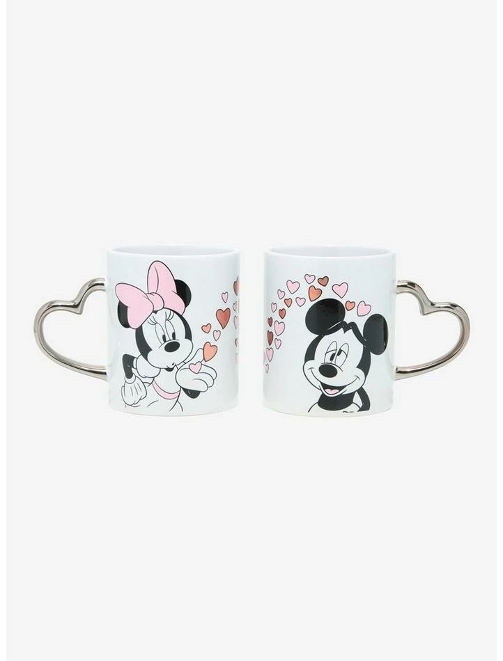 Deals 🛒 Disney Mickey Mouse & Minnie Mouse Heart Mug Set 👏