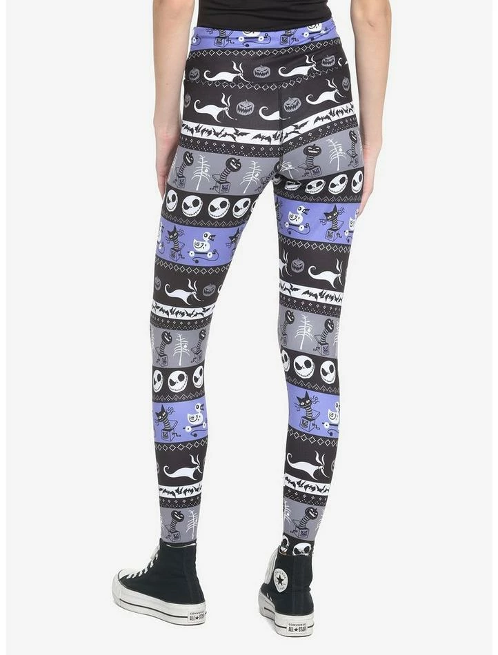 Buy ⌛ The Nightmare Before 🎅 Christmas Fair Isle Leggings 🔥 - Image 2