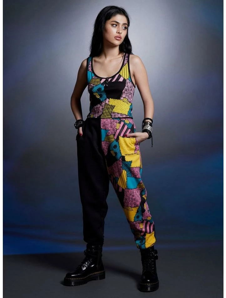 Hot Sale ⌛ The Nightmare Before 🎄 Christmas Sally 👧 Girls Crop Tank Top 👍 - Image 2