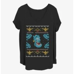Best Sale 😍 Disney Aladdin Ugly Genie 👧 Girls T-Shirt Plus Size 🔔