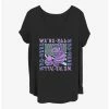 Buy ❤️ Disney Alice In Wonderland Mad Here Trip 👧 Girls T-Shirt Plus Size 🧨