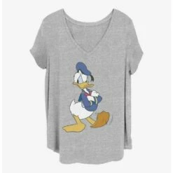Promo 😍 Disney Donald Duck Classic Donald 👧 Girls T-Shirt Plus Size 😀