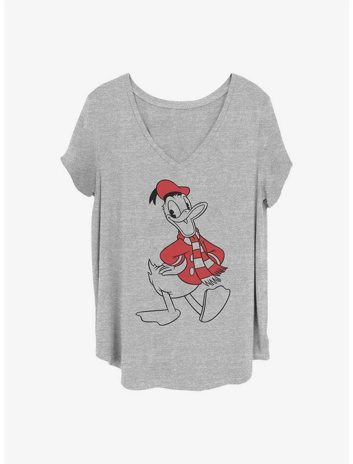Buy 🎁 Disney Donald Duck Holiday Duck 👧 Girls T-Shirt Plus Size ✔️