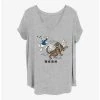 Hot Sale 💯 Disney Donald Duck Donald Tiger 👧 Girls T-Shirt Plus Size 🎉