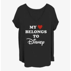 Cheap 🌟 Disney Channel I Heart Disney 👧 Girls T-Shirt Plus Size 💯