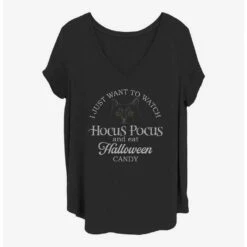 Deals 😍 Disney Hocus Pocus ⌚ Watch Hocus Pocus 👧 Girls T-Shirt Plus Size ⌛