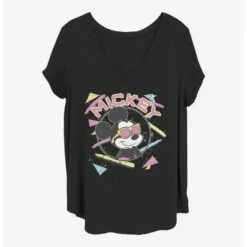 Cheapest 🎉 Disney Mickey Mouse 90S Mickey 👧 Girls T-Shirt Plus Size 😀