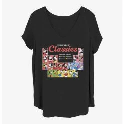Budget 👍 Disney Mickey Mouse Classic Periodic 👧 Girls T-Shirt Plus Size 👏