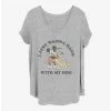 Top 10 ❤️ Disney Mickey Mouse 🐕 Dog Lover 👧 Girls T-Shirt Plus Size ✔️