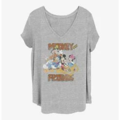 Cheap 🛒 Disney Mickey Mouse Mickey And Friends 👧 Girls T-Shirt Plus Size 😀