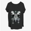 Promo 👏 Disney Frozen Snowflake Boho 👧 Girls T-Shirt Plus Size 🌟