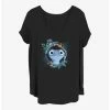 Outlet 🔔 Disney Frozen 2 Watercolor Salamander 👧 Girls T-Shirt Plus Size 🎉