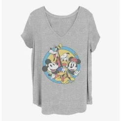 Budget 👍 Disney Mickey Mouse Original Buddies 👧 Girls T-Shirt Plus Size 🌟