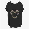 Best deal ⭐ Disney Mickey Mouse Rainbow Ears 👧 Girls T-Shirt Plus Size ✔️