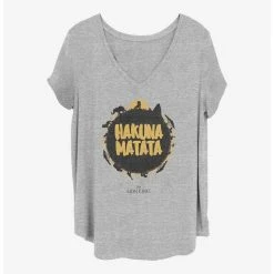 Cheap 🎁 Disney The Lion King Live Action Hakuna Matata Sun 👧 Girls T-Shirt Plus Size 😍