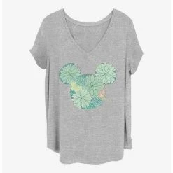 Deals 😍 Disney Mickey Mouse Succulents 👧 Girls T-Shirt Plus Size ✨