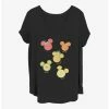 Discount 🤩 Disney Mickey Mouse Assorted Fruit 👧 Girls T-Shirt Plus Size 😉
