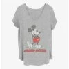 New 😍 Disney Mickey Mouse Vintage Mickey 👧 Girls T-Shirt Plus Size ⌛
