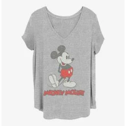 New 😍 Disney Mickey Mouse Vintage Mickey 👧 Girls T-Shirt Plus Size ⌛