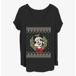 Best Sale 🤩 Disney Mickey Mouse Mickey Sweater 👧 Girls T-Shirt Plus Size 🥰