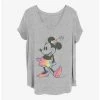 Wholesale 👍 Disney Minnie Mouse Tie Dye Minnie 👧 Girls T-Shirt Plus Size ❤️