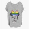 Flash Sale 🎁 Disney Minnie Mouse Love Wins 👧 Girls T-Shirt Plus Size 🛒