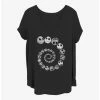 Best deal 💯 Disney The Nightmare Before 🎄 Christmas Jack Emotions Spiral 👧 Girls T-Shirt Plus Size ⌛