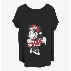 Promo 🤩 Disney Minnie Mouse Minnie Hat 👧 Girls T-Shirt Plus Size 👏