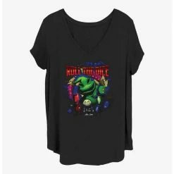 Buy 😉 Disney The Nightmare Before 🔔 Christmas Oogie Dice 👧 Girls T-Shirt Plus Size ⌛