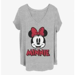 Brand new 🔔 Disney Minnie Mouse Minnie Patch 👧 Girls T-Shirt Plus Size 🤩