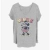 Coupon ⌛ Disney Minnie Mouse Minnie Sass 👧 Girls T-Shirt Plus Size 🧨