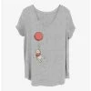 Flash Sale ⭐ Disney Winnie The Pooh Balloon Winnie 👧 Girls T-Shirt Plus Size 🎁