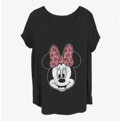 Flash Sale 👍 Disney Minnie Mouse Modern Minnie Inverse 👧 Girls T-Shirt Plus Size 🌟