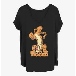 Cheap 🎁 Disney Winnie The Pooh Tigger Bounce 👧 Girls T-Shirt Plus Size ✔️